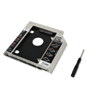 9.5mm Drive Caddy to 2.5" SATA Adaptor