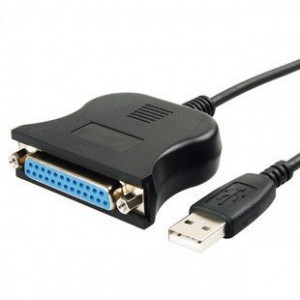 USB To Parallel Cable (25 pin female)