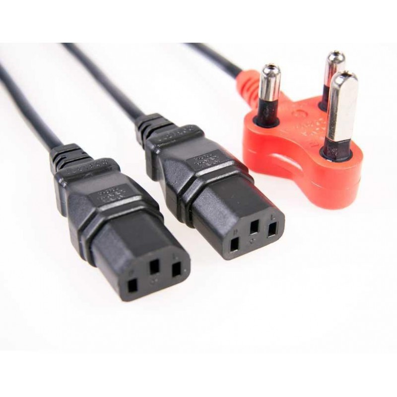 Mecer A003M-2W 3m Dedicated Power Cable - 2 Way