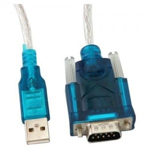 SER002 USB to Serial RS232 9 Pin Male Cable 1m