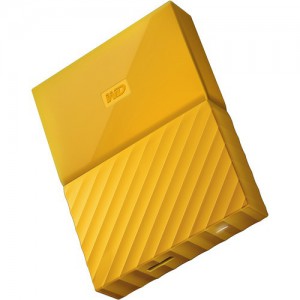 Western Digital WDBYFT0020BYL My Passport 2TB Portable External Hard Drive - Yellow