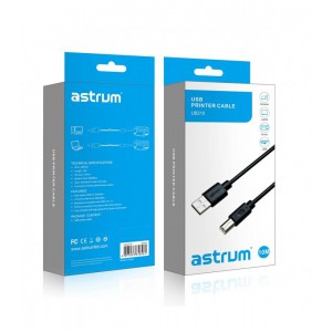 USB2.0 CABLE 10.0M TYPE A-B PRINTER BLACK