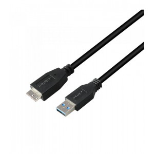 USB3.0 CABLE 1.8M TYPE A-C MICRO BLACK