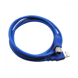 USB3.0 CABLE 1.8M TYPE A-B PRINTER BLACK