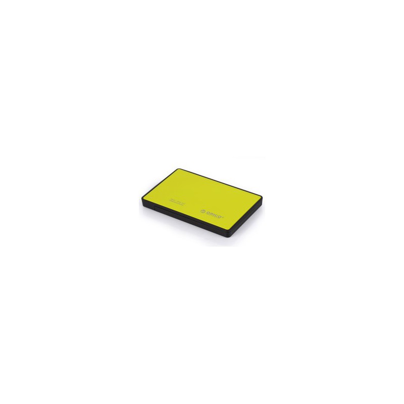 Orico 2.5' USB3.0 External Hard Drive Enclosure Yellow (2588US3-V1-OR)
