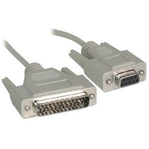 Serial Cable (9-pin F to 25-pin M)