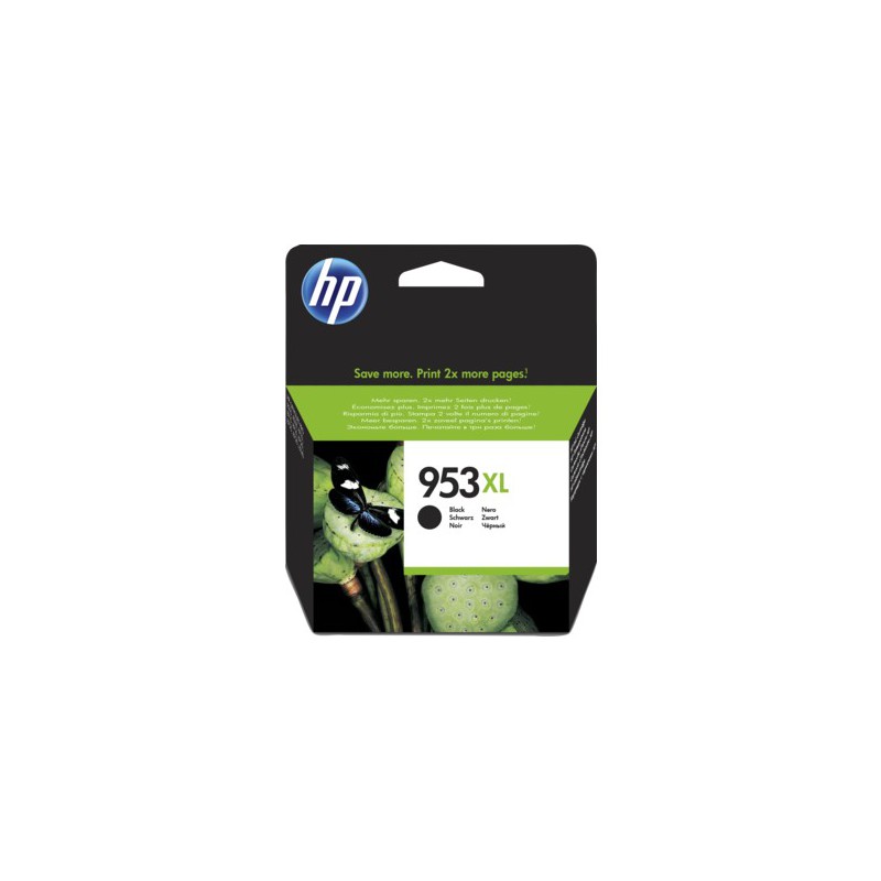 HP 953XL HIGH YIELD BLACK INK CART FOR OFFICEJET PRO 8720 (2000 PAGE) 