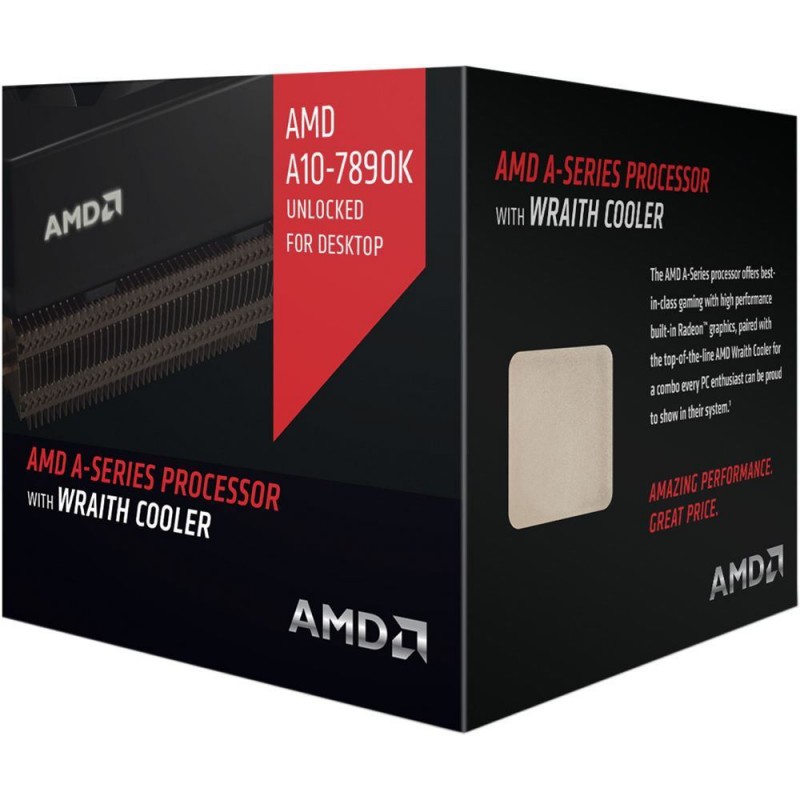 AMD A10-7890K 4.1GHZ 4C FM2+ WRAITH FAN  