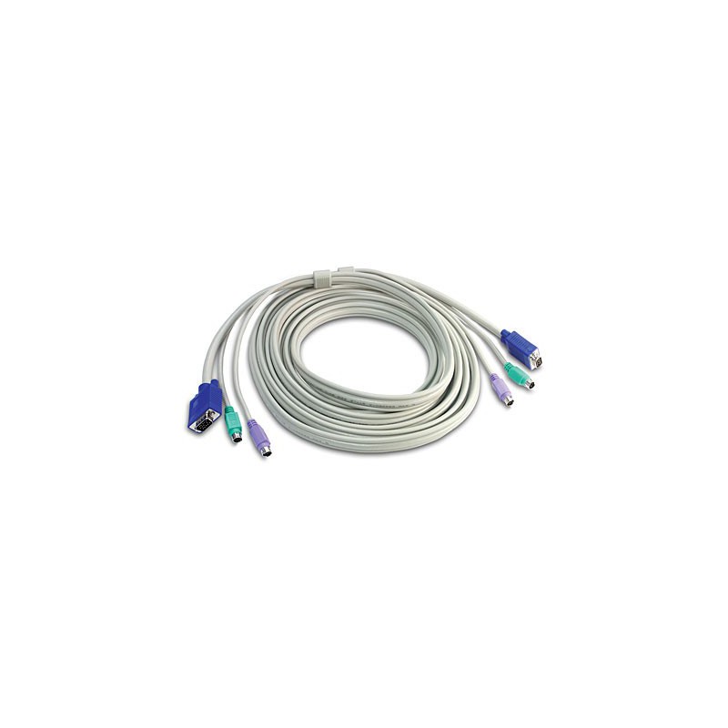 TRENDNET 4.5M PS2 KVM CABLE M-M TK-C15