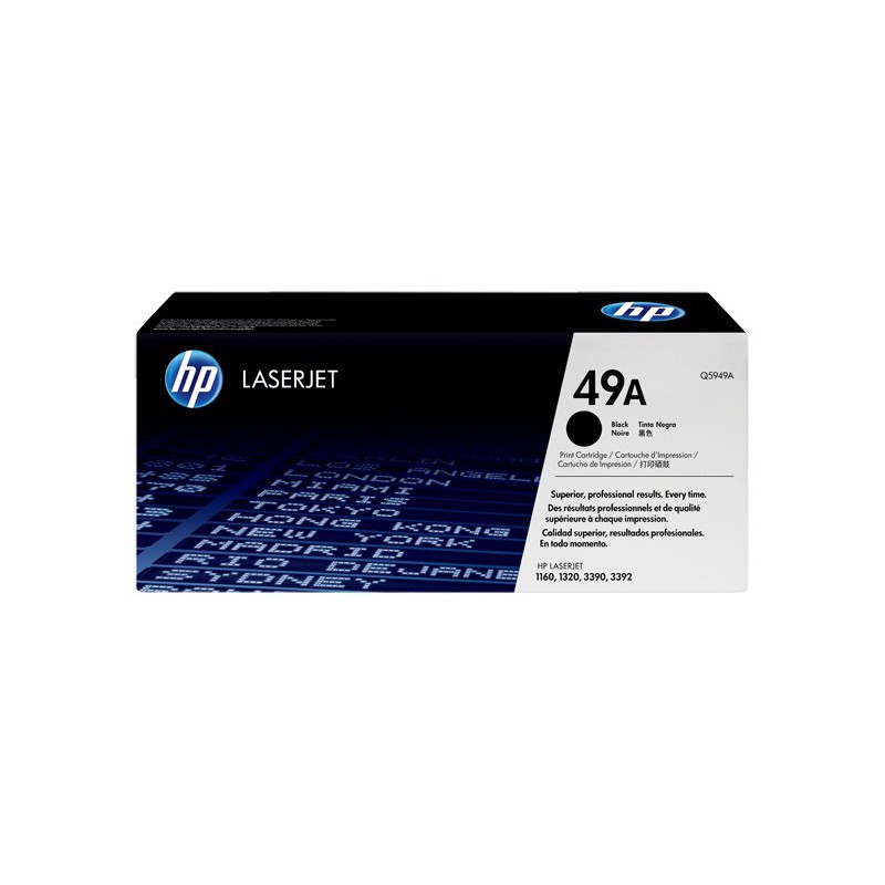 HP 49A  Black Laserjet Cart' - HP L/J 1160/1320 upto 2500 pgs  