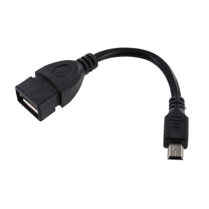 Astrum USB 2.0 Mini Male to USB Female 20cm OTG
