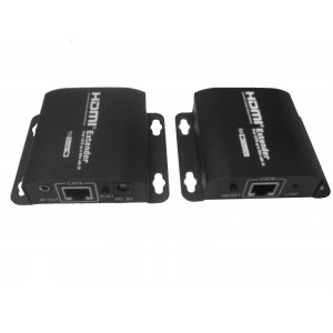 50m HDMI EXTENDER (SLIM) WITH HDMI OUT and Built in IR Blaster
