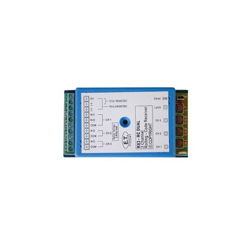 ET Receiver 1 Channel Outdoor Rolling Code (434)