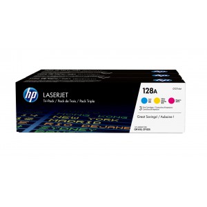 HP # 128A COLOUR LASERJET 3 PACK (MAGENTA CYAN AND YELLOW)