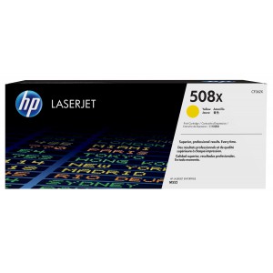 HP # 508X Yellow Laserjet Enterprise M552/M553 Cartridge.