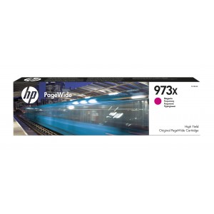 HP # 973X High Yield Magenta Original PageWide Cartridge
