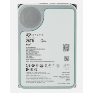 26TB Seagate Exos- (Enterprise)- 3.5''- SATA 6Gb/s- 7200 RPM- Factory Recert.(1Yr Waranty) Hard Drive