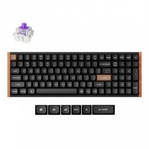 Keychron K4 HE Wireless Magnetic Switch Mechanical Keyboard (96% Layout- Gateron Hall Effect Switches)