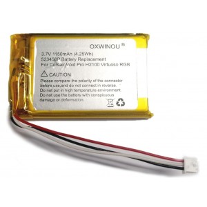 Replacement Battery for Corsair Void RGB Elite Wireless Headset - 3.7V / 1150mAh (3 pins)