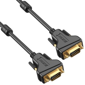 BENFEI VGA Male To Male 1.8m Cable With Gold-Plated Connectors And Supports Resolution Of Up To 1080P@60Hz - Black Colour