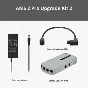 Bambu Lab AMS 2 Pro Upgrade Kit with AMS Hub