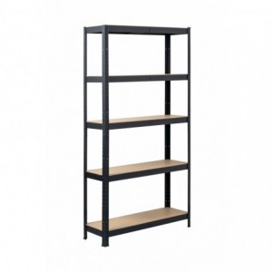Fine Living - 5 Layer Shelf - Matt Black