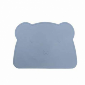 Silicone Teddy Placemat - Mauve
