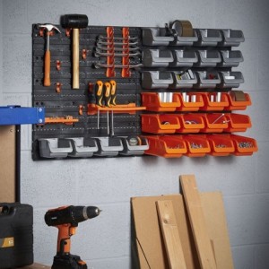 DIY-It Tool &amp; Store - 28 Box &amp; 13 Tool (Orange/Grey)
