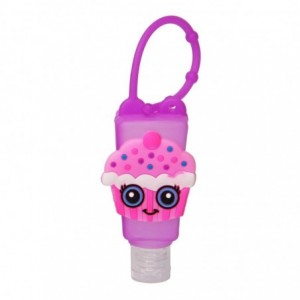 Jeronimo Squeezy Sanitizer HOLDER - Cupcake - Purple