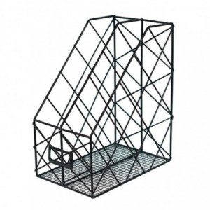 Fine Living  2 Sectional File Holder - Black