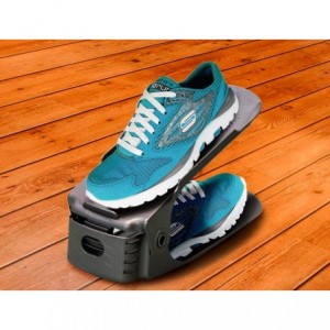 Shoe Organizer - Set of 6 - Grey