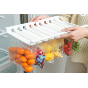 Refrigerator Storage Bag Rack