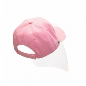 Kids Visor Cap - Light Pink