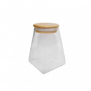 Pantry Prism Jar with Bamboo Lid - 950ml