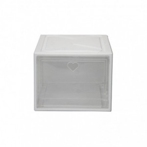 Shoe Organiser Box - White