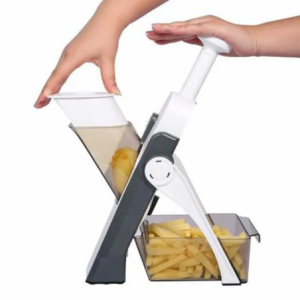 ChopCraft Vegetable Cutter - White/Grey - Fine Living