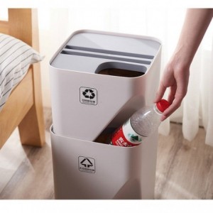 Smart Stackable Bin - White