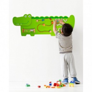 Jeronimo - Wooden Wall Activity Crocodile