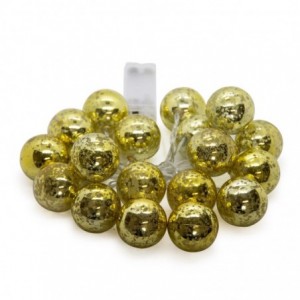 LED Fairy lights - Silver Ball 20pc