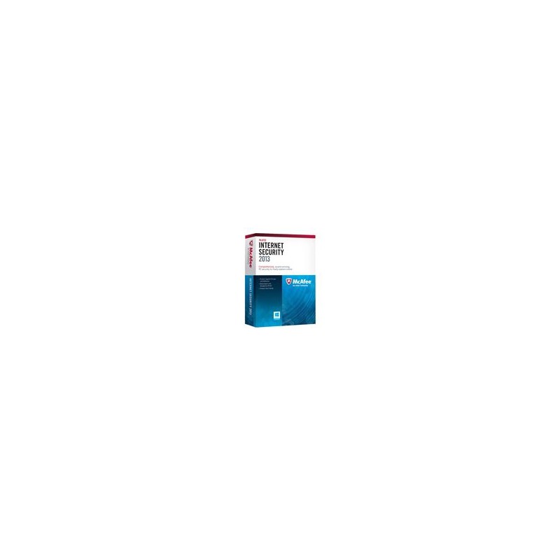 MCAFEE INTERNET SECURITY 2013 1 USR OEM  