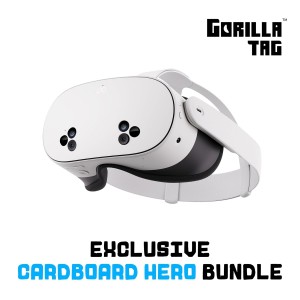 Meta Quest 3S 128GB — Gorilla Tag Cardboard Hero Bundle