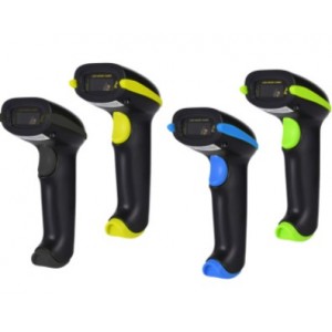 Handheld Wireless Barcode Scanner Reader with USB Receiver - Storage of up to 150000 Code Entries for POS/PC/Laptops - YHD-5700DW