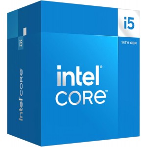 Intel Core i5 14400 Up to 4.7 GHZ 10 Cores (6P+4E) 16 Thread 20MB Smartcache 65W TDP  Intel® Laminar RM1 Cooler included L