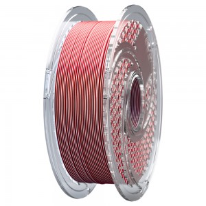 SA Filament PLA+ Silk Dual Filament Candy Cane - Gloss White &amp; Merlot