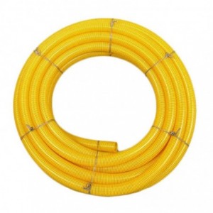 Suction Hose Yellow 75mm 30m Roll Per Meter