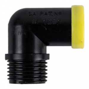 Full Flow Male Combination Elbow 20mm x 3/4 in