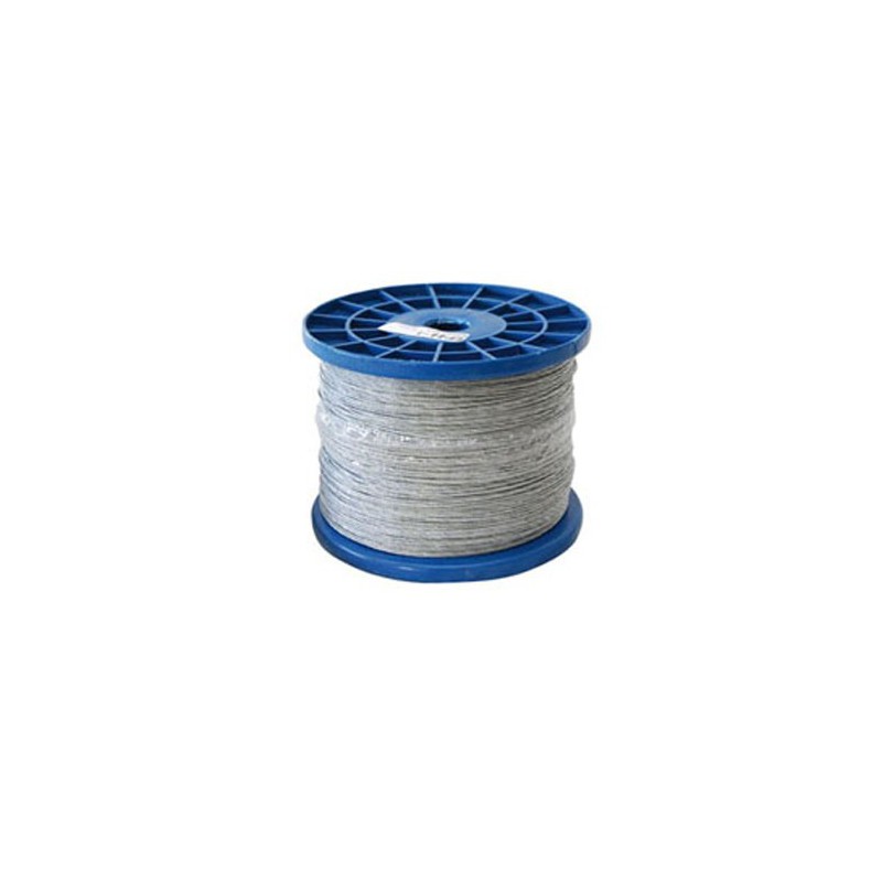 Braided Wire - Galvanised 1.2mm / 5Kg Reel  
