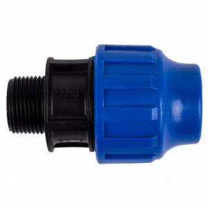 Plast Adaptor Compression Male 40x1-1/4
