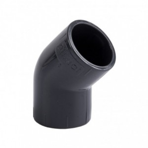 Elbow Solvent 45D 160mm