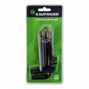 Kaufmann Allen Key Set 10 Pcs 1.5-10mm